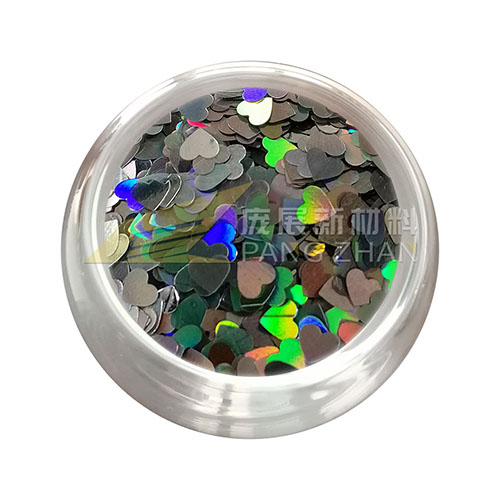 black glitter B1001