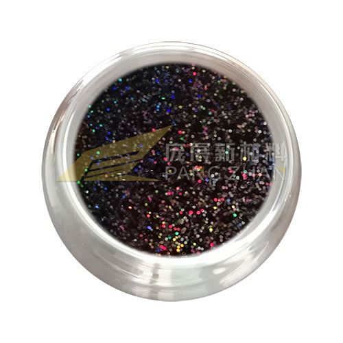 black glitter B1001